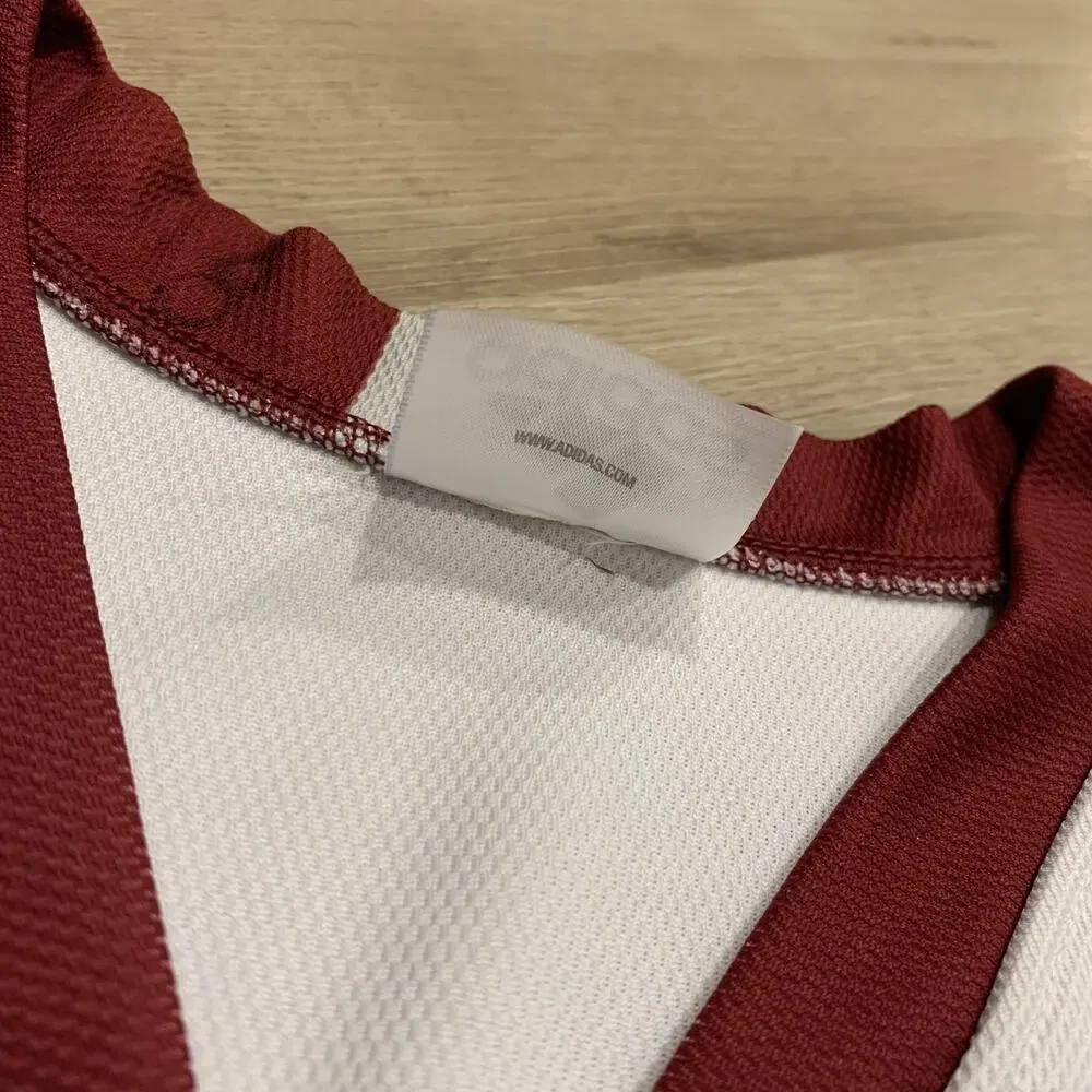 Adidas UMass Amherst Minutemen Lacrosse Game Worn Team Issued Jersey Men's XL #8